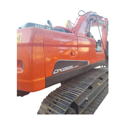 25 τόνων Doosan DX225LC Χρησιμοποιούμενη εκσκαφέας Crawler με 0-2000 ώρες εργασίας Καλή κατάσταση