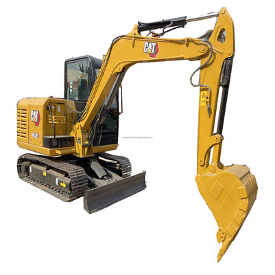 305.5Ε2 Χρησιμοποιούμενη μίνι εκσκαφέας Caterpillar 5 τόνων Εργασιακό βάρος 0-2000 ώρες εργασίας