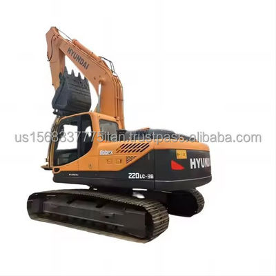 Η Hyundai 220 2016 Χρησιμοποιήθηκε Excavator Crawler από την Κορέα Καλή απόδοση 22 Ton Harga Excavator