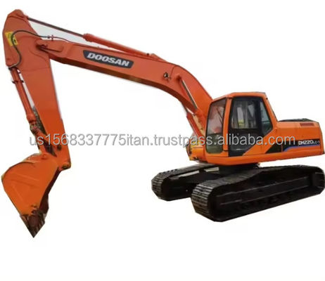 Υδραυλική εκσκαφέας Doosan Crawler DH220LC 220 στην αγορά μηχανών κατασκευής της Κορέας