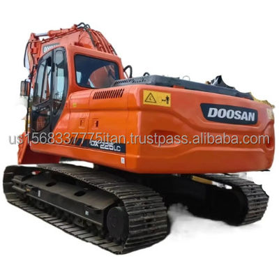 22.5ton λειτουργικό βάρος Χρησιμοποιείται Doosan Dx225 εκσκαφέας για τις ανάγκες κατασκευής σας
