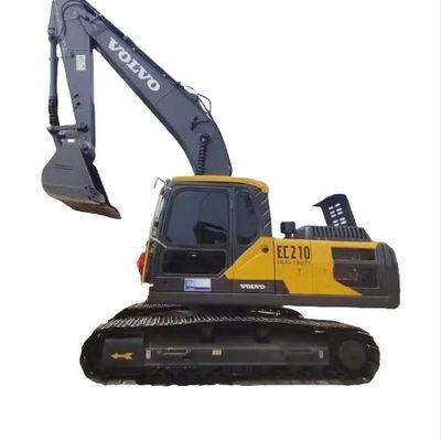Χρησιμοποιούμενος εξοπλισμός Volvo 210 Excavator 2016 εξοπλισμένος με αρχική υδραυλική βαλβίδα στο λιμάνι της Σαγκάης