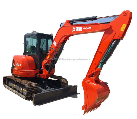 Εκσκαφέας KUBOTA KXU55 2016 Χρησιμοποιείται με χωρητικότητα 0.2 κουβάς και κινητήρα βασικών εξαρτημάτων
