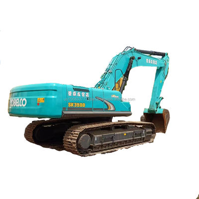 Χρησιμοποιούμενος εξορυκτής Kobelco SK350 με αρχική υδραυλική βαλβίδα και καλή απόδοση