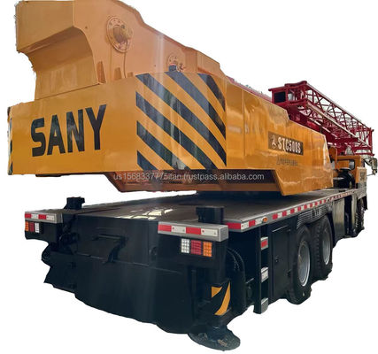 Εξαιρετική απόδοση SANY STC500S Χρησιμοποιούμενο γερανό με βάρος 50000 kg και καλή κατάσταση
