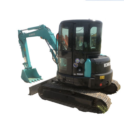 Εκσκαφέας Kobelco SK55SR με καλή απόδοση εντός 0-2000 ωρών εργασίας