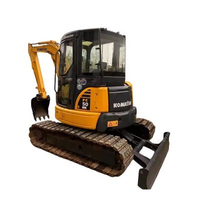 Αρχική υδραυλική αντλία 5 τόνων Mini Digger Crawler Excavator με 0-2000 ώρες εργασίας