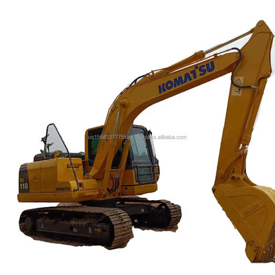 2016 Ιαπωνία Χρησιμοποιήθηκε Komatsu PC110 Εκσκαφέας 11 Τόνων με Αρχική Υδραυλική Αντλία στην Ιαπωνία
