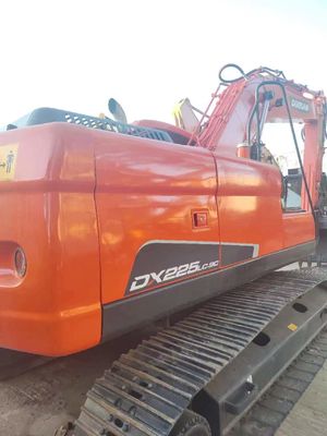 25 τόνων Doosan DX225LC Χρησιμοποιούμενη εκσκαφέας Crawler με 0-2000 ώρες εργασίας Καλή κατάσταση
