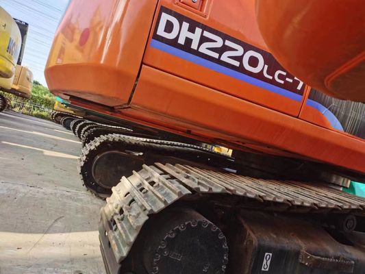 Το 2016 Χρησιμοποιήθηκε ο εξορυκτής Doosan DH220 με μηχανή σκάφους λειτουργικού βάρους 21ton