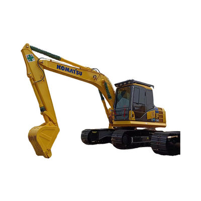 Χρησιμοποιούμενος Komatsu PC130 Υδραυλικός Πολυλειτουργικός Μίνι Εκσκαφέας Κατασκευασμένος στην Ιαπωνία
