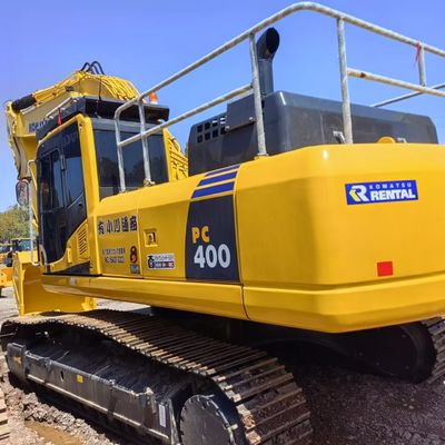 40 τόνων μεταχειρισμένο εξορυκτικό Komatsu PC400-8 με αρχικό υδραυλικό κύλινδρο στη Σαγκάη