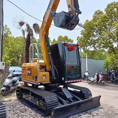 Sany SY75C εκσκαφέας με χωρητικότητα κουβάς 0,32M3 και εξαιρετική απόδοση εργασίας