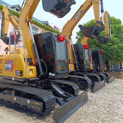 Sany SY75C εκσκαφέας με χωρητικότητα κουβάς 0,32M3 και εξαιρετική απόδοση εργασίας