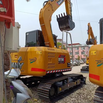 Sany SY75C εκσκαφέας με χωρητικότητα κουβάς 0,32M3 και εξαιρετική απόδοση εργασίας