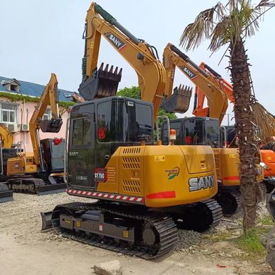 Sany SY75C εκσκαφέας με χωρητικότητα κουβάς 0,32M3 και εξαιρετική απόδοση εργασίας
