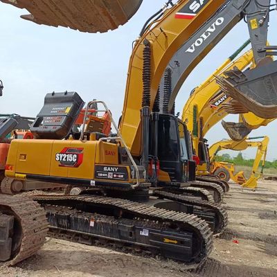 Sany SY215C 215C Χρησιμοποιούμενα εξορυκτικά υδραυλικά Μεσαίου μεγέθους εξορυκτικό 21 τόνων Crawler Digger