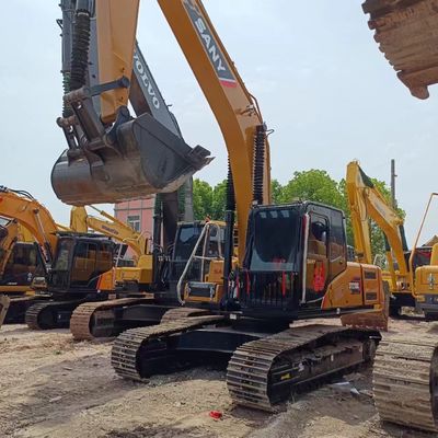 Sany SY215C 215C Χρησιμοποιούμενα εξορυκτικά υδραυλικά Μεσαίου μεγέθους εξορυκτικό 21 τόνων Crawler Digger