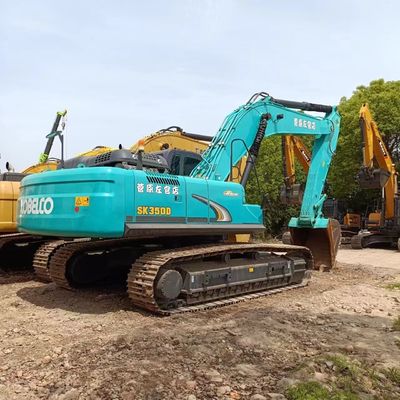 Η Kobelco SK350-8 SK350D Excavator Digger το 2016 με λειτουργικό βάρος 35 τόνων