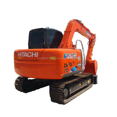 Χρησιμοποιούμενος εξορυκτής Hitachi ZX70 με αρχική υδραυλική βαλβίδα και 0-2000 ώρες εργασίας