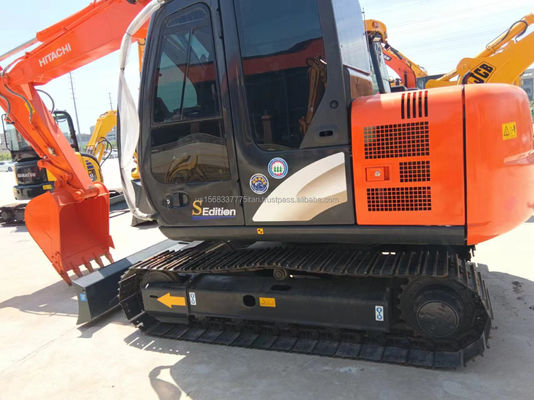 Χρησιμοποιούμενος εξορυκτής Hitachi ZX70 με αρχική υδραυλική βαλβίδα και 0-2000 ώρες εργασίας