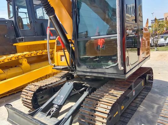 0.32M3 χωρητικότητα κουβά Sany SY75C Pro Excavator αρχικό υδραυλικό κύλινδρο και δεξιά
