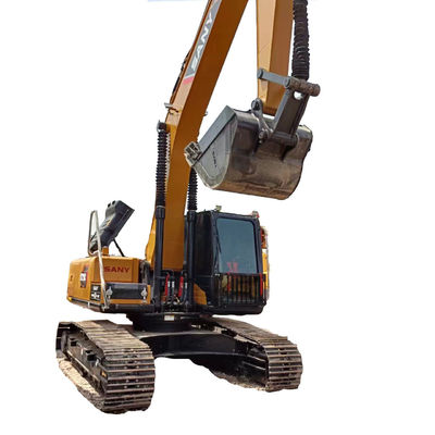 Χρησιμοποιούμενος Sany SY215C 215C Excavator 21 Ton Crawler Digger με αρχικό υδραυλικό κύλινδρο