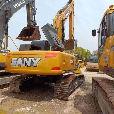 Χρησιμοποιούμενος Sany SY215C 215C Excavator 21 Ton Crawler Digger με αρχικό υδραυλικό κύλινδρο