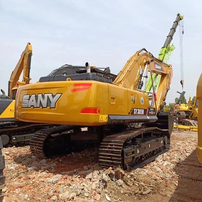 30.5ton Χρησιμοποιούμενος Sany 305H Μεγάλος Excavator Crawler με πρωτότυπη μπογιά 212 kw 30.5ton