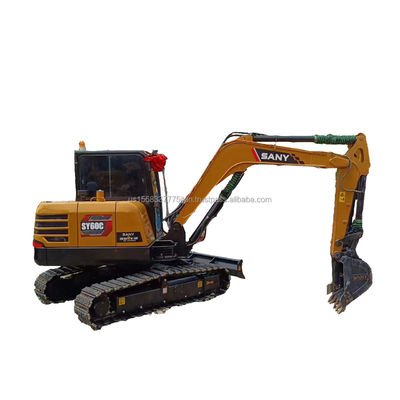2016 Χρησιμοποιήθηκε Sany Sy 60c Excavator 60000 KG βαριά υδραυλική μηχανή εκσκαφής