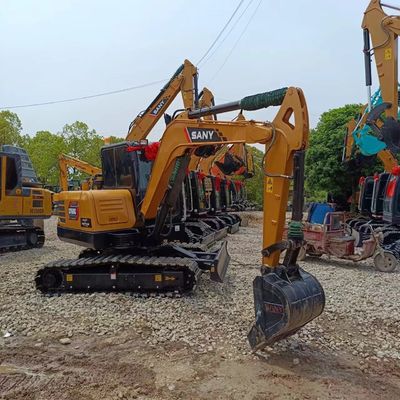 Εκσκαφέας Sany SY60C με εξαιρετικές επιδόσεις εργασίας και 0-2000 ώρες εργασίας