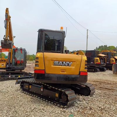 Εκσκαφέας Sany SY60C με εξαιρετικές επιδόσεις εργασίας και 0-2000 ώρες εργασίας