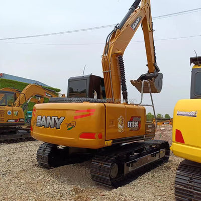 13500 KG SANY SY135C Χρησιμοποιούμενη εκσκαφέας με εξαιρετικές επιδόσεις και καλή κατάσταση