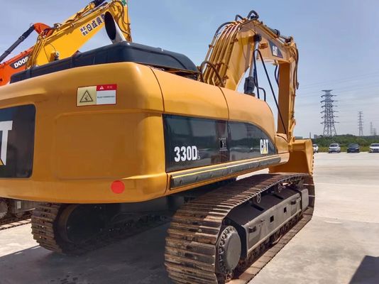 30 τόνων Χρησιμοποιούμενος εξορυκτής CAT 330D2L Αρχικός υδραυλικός κύλινδρος 225kw Μηχανήματα κατασκευής