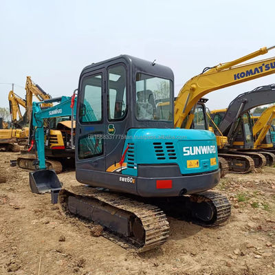 SWE60E Excavator Crawler με αρχικό υδραυλικό κύλινδρο και χωρητικότητα κουβάς 0,34M3