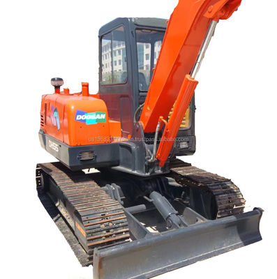 Υδραυλική κατασκευαστική μηχανή DOOSAN DH55 Εκσκαφέας με καλή απόδοση και απόδοση
