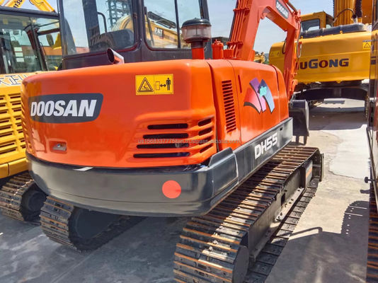 Υδραυλική κατασκευαστική μηχανή DOOSAN DH55 Εκσκαφέας με καλή απόδοση και απόδοση
