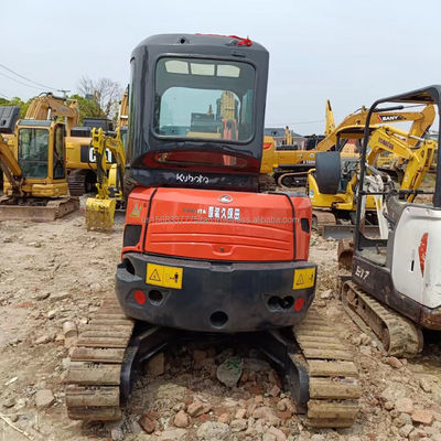 Μίνι σκάφος KUBOTA KXU35 3,5 τόνων με αρχικό υδραυλικό κύλινδρο και χαρακτηριστικά