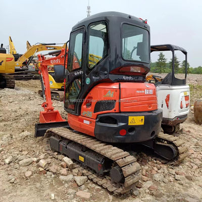 Μίνι σκάφος KUBOTA KXU35 3,5 τόνων με αρχικό υδραυλικό κύλινδρο και χαρακτηριστικά
