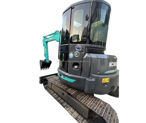 Χρησιμοποιούμενος εξορυκτής Kobelco SK55SR με αρχική υδραυλική αντλία και χαμηλό ωράριο εργασίας