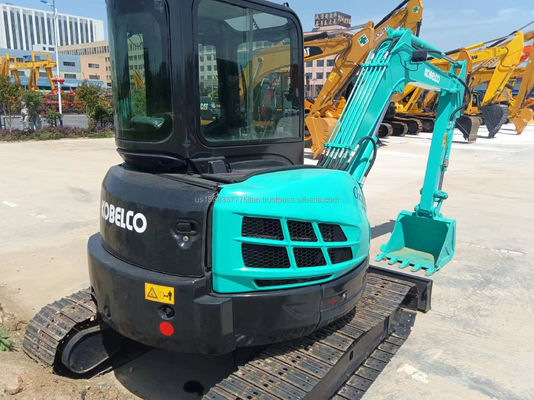 Χρησιμοποιούμενος εξορυκτής Kobelco SK55SR με αρχική υδραυλική αντλία και χαμηλό ωράριο εργασίας