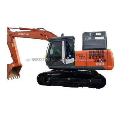 Η Hitachi ZX200 Excavator Hyperkinesis και χωρητικότητα 20 τόνων για καταστήματα κατασκευαστικών υλικών