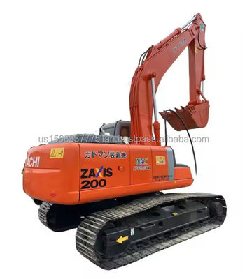Μεγάλη εκσκαφέας 20 τόνων Hitachi ZX200 κατασκευασμένη στην Ιαπωνία για καταστήματα δομικών υλικών