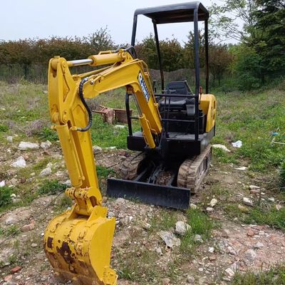 Χρησιμοποιούμενο Komatsu PC18 1,8 τόνων Mini Digger Crawler Excavator 0-2000 Εργασιακές ώρες 11,2 kW