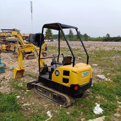 Χρησιμοποιούμενος εξορυκτής PC18 Komatsu 1.8Ton Mini Digger Crawler με αρχική υδραυλική βαλβίδα