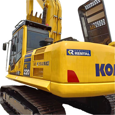 Εκσκαφέας Komatsu PC220 με βάρος μηχανής 22000 KG και αρχικό υδραυλικό κύλινδρο