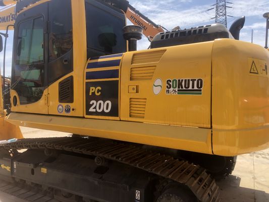 Αρχική Εκσκαφέας Komatsu PC200 20TON Χρησιμοποιούμενη Εκσκαφέας με χωρητικότητα κουβάς 1,2M3