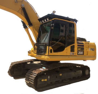 Αρχική εξορυκτική μηχανή Komatsu PC200 με χωρητικότητα 20 τόνων και χαμηλό ωράριο εργασίας