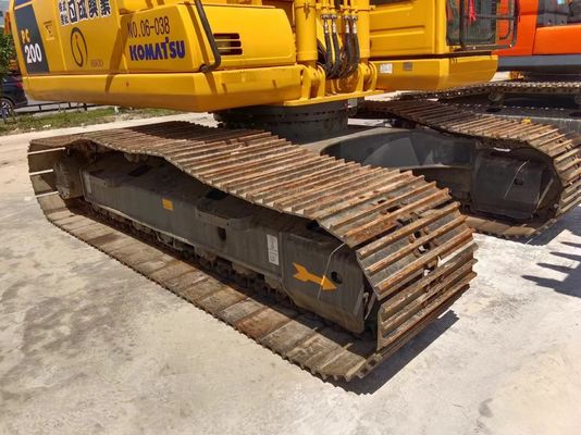 Αρχική εξορυκτική μηχανή Komatsu PC200 με χωρητικότητα 20 τόνων και χαμηλό ωράριο εργασίας