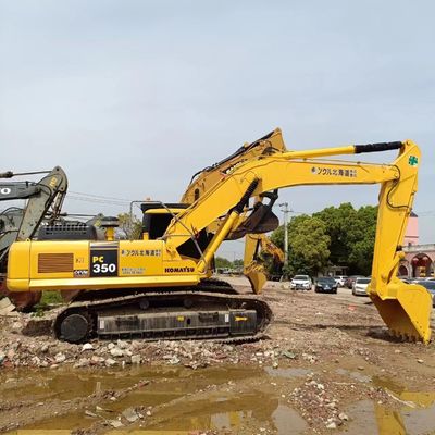 35000 KG βάρος μηχανής χρησιμοποιημένος εξορυκτής PC350 PC300 PC360 με χωρητικότητα κουβάς 1,2M3